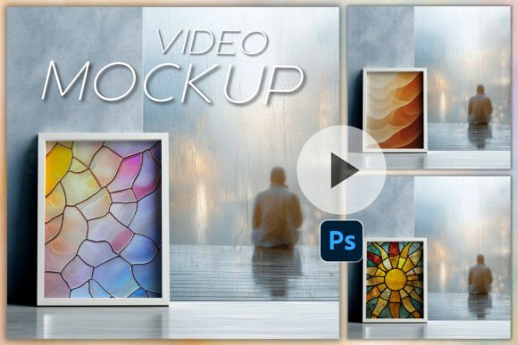 Download Frame Mockup Video PSD Frame Animation - Frame mockup Collection